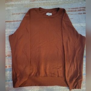 Goodfellow & Co Men's Warm Brown Crewneck Sweater